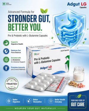 Key Benefits: • Supports digestive health• Restores gut flora balance
• Enhances nutrient absorption
• Strengthens immunity
• Promotes overall wellness
💊 Make gut care a part of your daily routine — because a stronger gut means a better you.