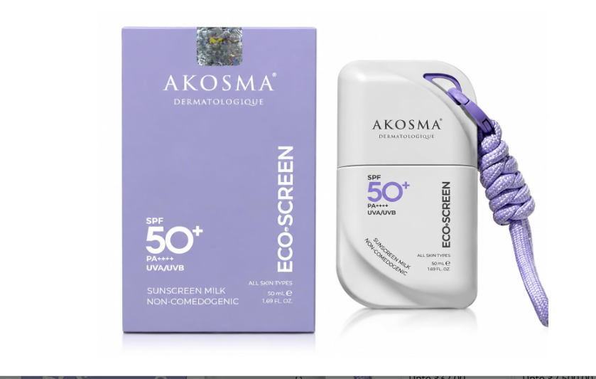 AKOSMA ECO-SCREEN Sunscreen Milk SPF 50+